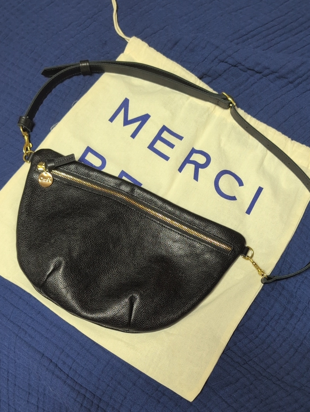 Clare V. Grande Fanny In Petit Caviar